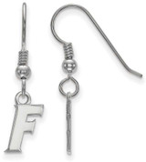 Image of Sterling Silver University of Florida X-Small Dangle Earrings LogoArt (SS063UFL)