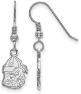 Image of Sterling Silver University of Georgia Small Dangle Earrings by LogoArt SS048UGA