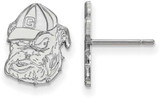 Image of Sterling Silver University of Georgia Small Post Earrings by LogoArt (SS050UGA)