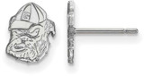 Image of Sterling Silver University of Georgia X-Small Post Earrings by LogoArt SS049UGA
