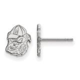 Sterling Silver University of Georgia X-Small Post Earrings by LogoArt SS049UGA