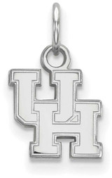 Image of Sterling Silver University of Houston X-Small Pendant by LogoArt (SS001UHO)