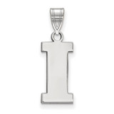 Sterling Silver University of Iowa Medium Pendant by LogoArt (SS065UIA)