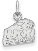 Image of Sterling Silver University of New Hampshire X-Small Pendant by LogoArt SS001UNH