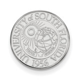 Sterling Silver University of South Florida Crest Lapel Pin by LogoArt