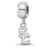 Sterling Silver University of Southern California Bead Charm by LogoArt