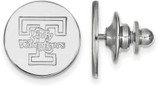 Image of Sterling Silver University of Tennessee Lapel Pin by LogoArt (SS051UTN)