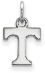 Image of Sterling Silver University of Tennessee X-Small Pendant by LogoArt (SS001UTN)