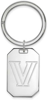 Image of Sterling Silver Villanova University Key Chain by LogoArt