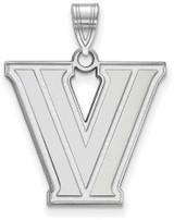 Image of Sterling Silver Villanova University Large Pendant by LogoArt (SS003VIL)
