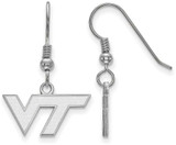 Image of Sterling Silver Virginia Tech X-Small Dangle Earrings by LogoArt