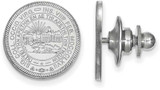 Image of Sterling Silver West Virginia University Crest Lapel Pin by LogoArt
