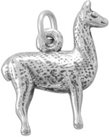 Image of Sterling Silver You Are Llama-zing! Llama Charm