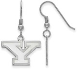Image of Sterling Silver Youngstown State University Small Dangle Earrings by LogoArt