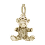 Image of Teddy Bear Charm (Choose Metal) by Rembrandt