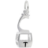 Image of Telluride "T" Gondola Charm (Choose Metal) by Rembrandt