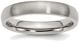 Image of Titanium 4mm Brushed Band Ring