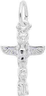 Image of Totem Pole - Vancouver Charm (Choose Metal) by Rembrandt