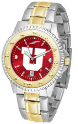 Image of Utah Utes Competitor Two Tone AnoChrome Mens Watch