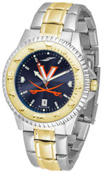 Image of Virginia Cavaliers Competitor Two Tone AnoChrome Mens Watch