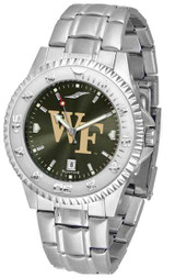 Image of Wake Forest Demon Deacons Competitor Steel AnoChrome Mens Watch