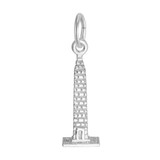 Image of Washington Monument Charm (Choose Metal) by Rembrandt