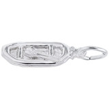 Image of White Water Raft Charm (Choose Metal) by Rembrandt