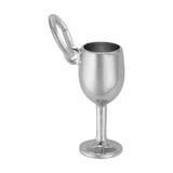 Image of Wine Glass Charm (Choose Metal) by Rembrandt