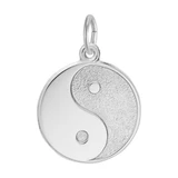 Image of Yin Yang Charm (Choose Metal) by Rembrandt