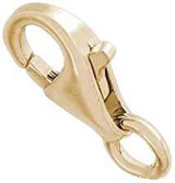 Image of Rembrandt 10K Yellow Gold Lobster Clasp