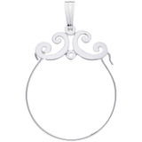 Image of Charmholder Pendant Style 62 (Choose Metal) by Rembrandt