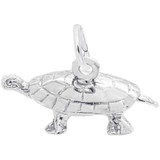 Image of Turtle Style 509 Charm (Choose Metal) by Rembrandt