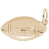 Image of 3D Football Charm (Choose Metal) by Rembrandt