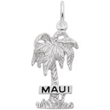 Image of Maui Palm Tree Style 1551 Charm (Choose Metal) by Rembrandt