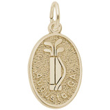 Image of Georgia Augusta Golf Charm (Choose Metal) by Rembrandt