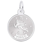 Image of Virgo Constellation Disc Charm (Choose Metal) by Rembrandt