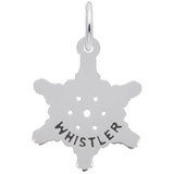 Image of Snowflake Whistler Charm (Choose Metal) by Rembrandt