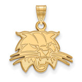 Image of 14k Yellow Gold LogoArt Ohio University Bobcat Small Pendant