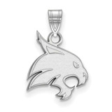 Image of 14k White Gold LogoArt Texas State University Bobcat Medium Pendant