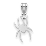 Image of 14k White Gold University of Richmond Small Spider Pendant by LogoArt