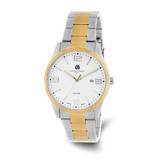 Image of Charles Hubert Two-Tone Stainless Steel White Dial Watch