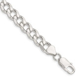 Image of Sterling Silver 8mm Curb Chain QCB220-10