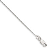 Image of Sterling Silver .95mm Round Franco Chain QRF035-10