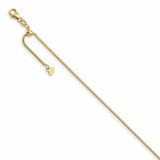 Image of 14K Yellow Gold Adjustable Box Chain