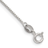 Image of Sterling Silver .9mm Box Chain QBX019-7