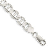 Image of Sterling Silver 8.9mm Flat Anchor Chain QLFA180-9