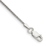 Image of Sterling Silver 1.25mm Round Spiga Chain QSP030-8