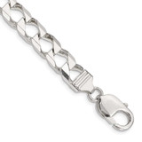 Image of Sterling Silver 8.6mm Flat Open Curb Chain QFOC300-8