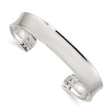 Image of Sterling Silver Concave Cuff Bracelet