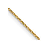Image of 14K Yellow Gold 16 inch .9mm Cable with Lobster Clasp Chain